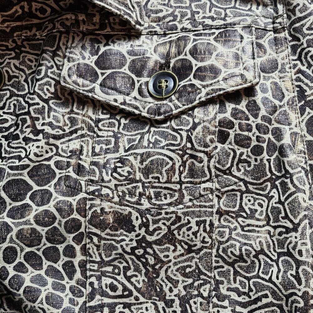 Ruby Rd. Women's Jacket Button Up Front Pockets A… - image 6